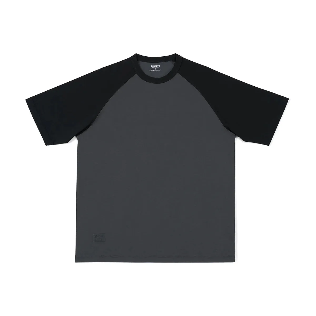 Sorona Cooling Tech T-shirts Men Oversize Raglan Sleeve Tops
