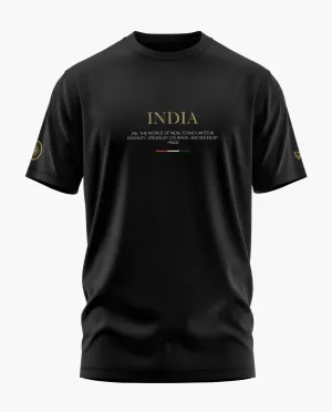 Spirit Of India Signature LuxeSoft Cotton T-Shirt