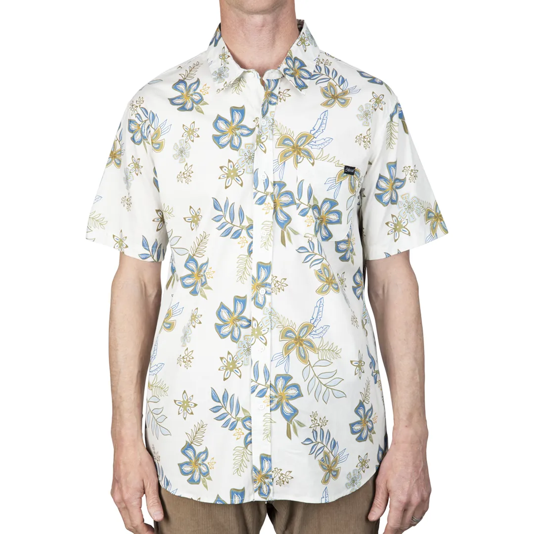 STEWART GROVE WOVEN BUTTON-UP SHIRT