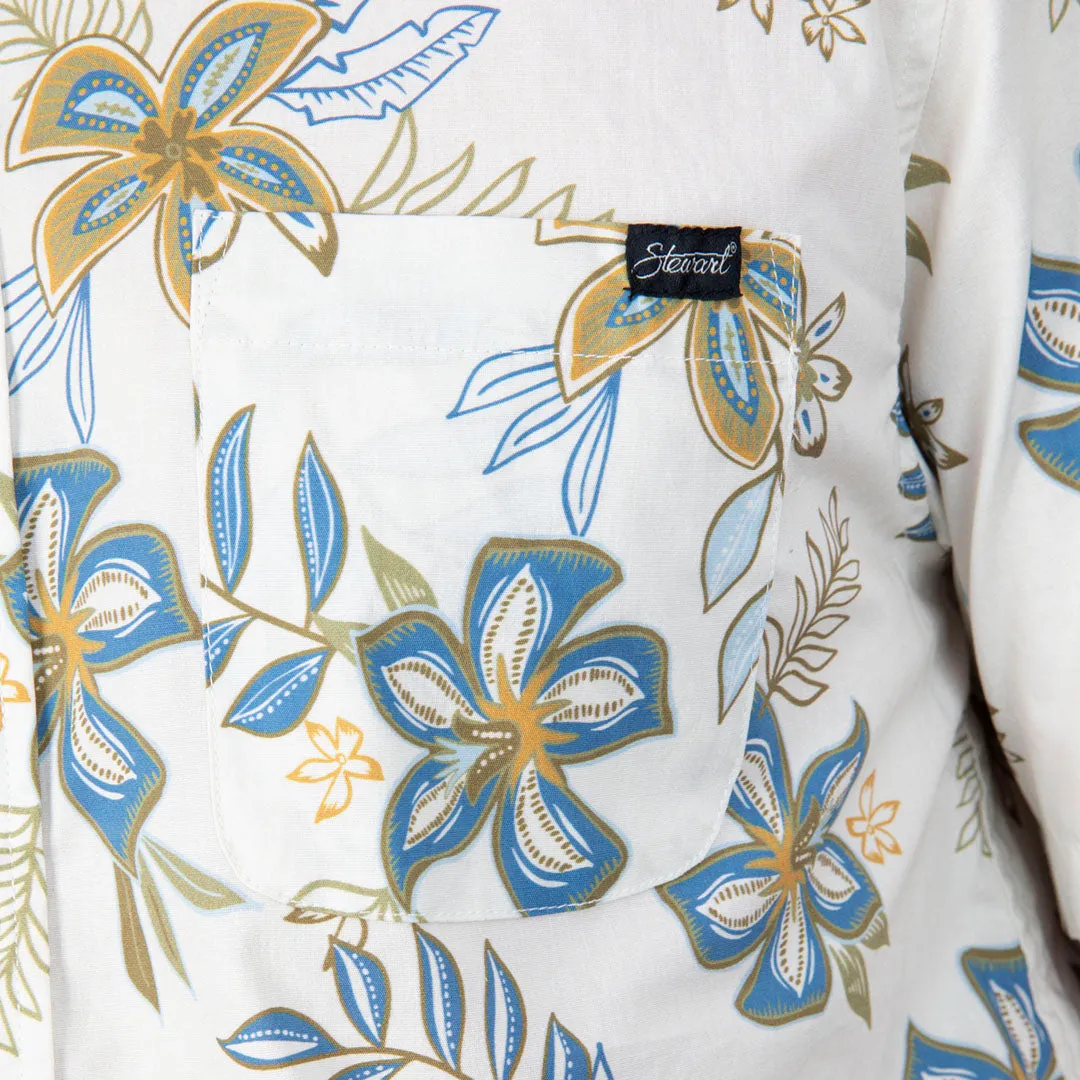 STEWART GROVE WOVEN BUTTON-UP SHIRT