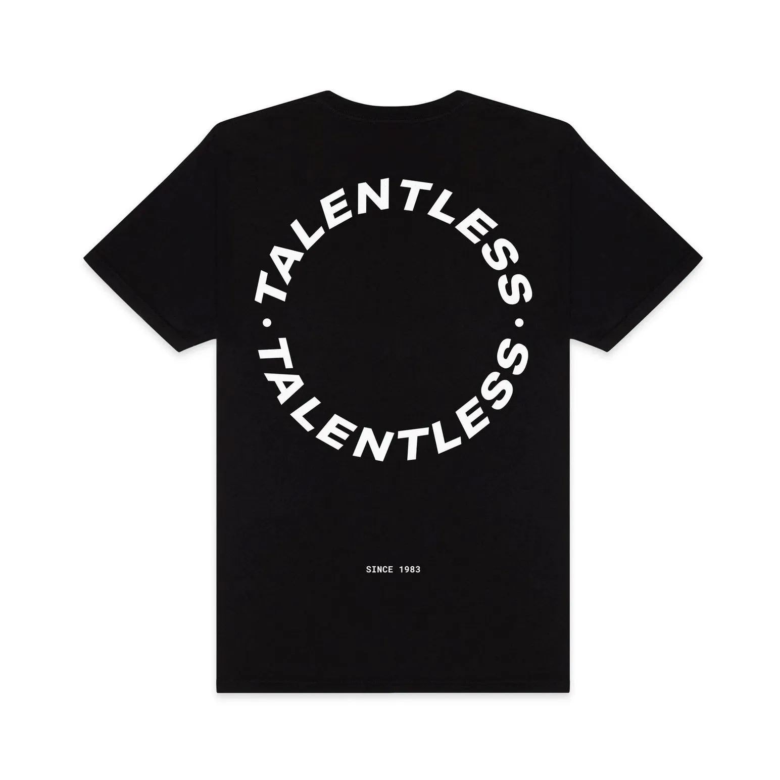 Talentless Mens Tee Circle Logo - Black