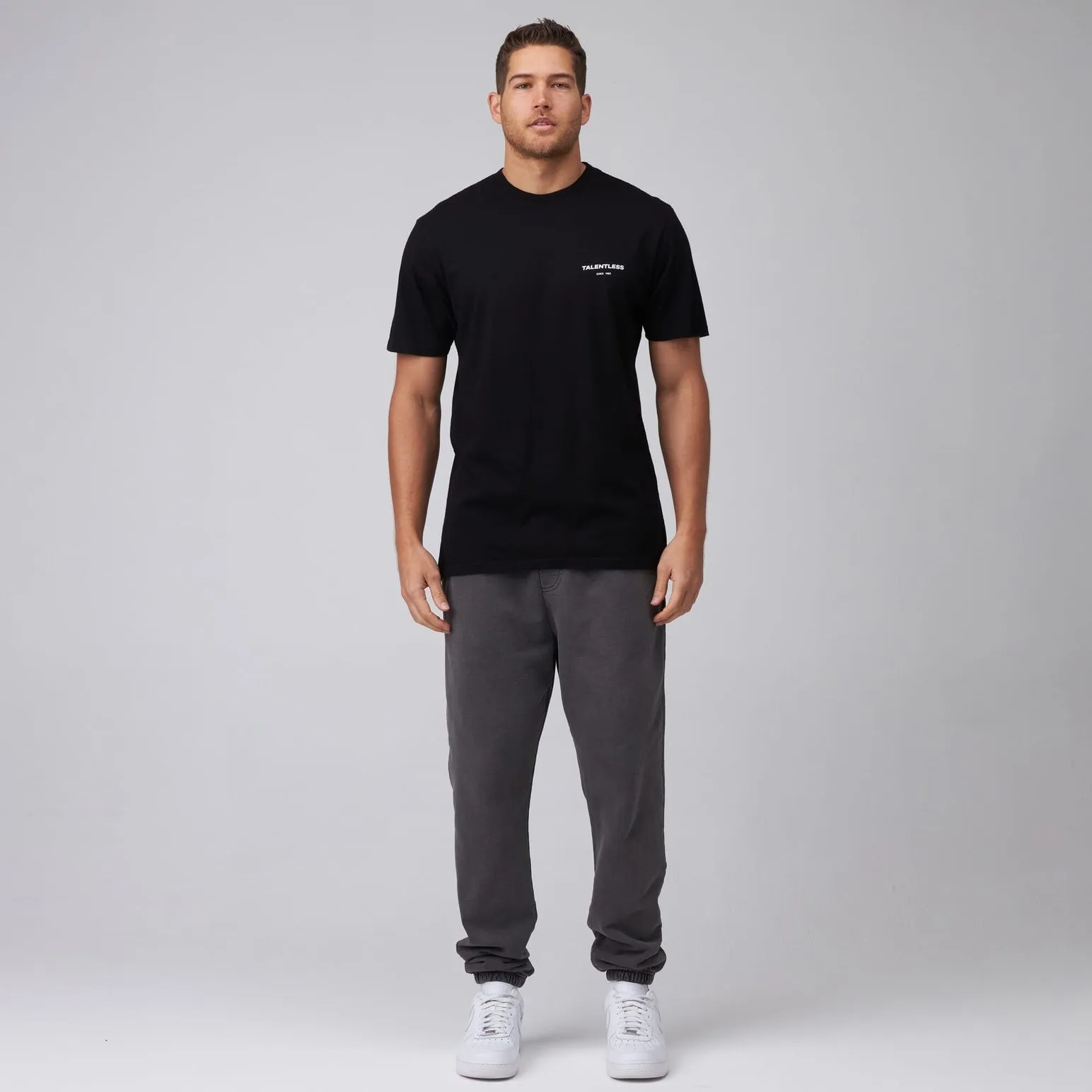 Talentless Mens Tee Circle Logo - Black