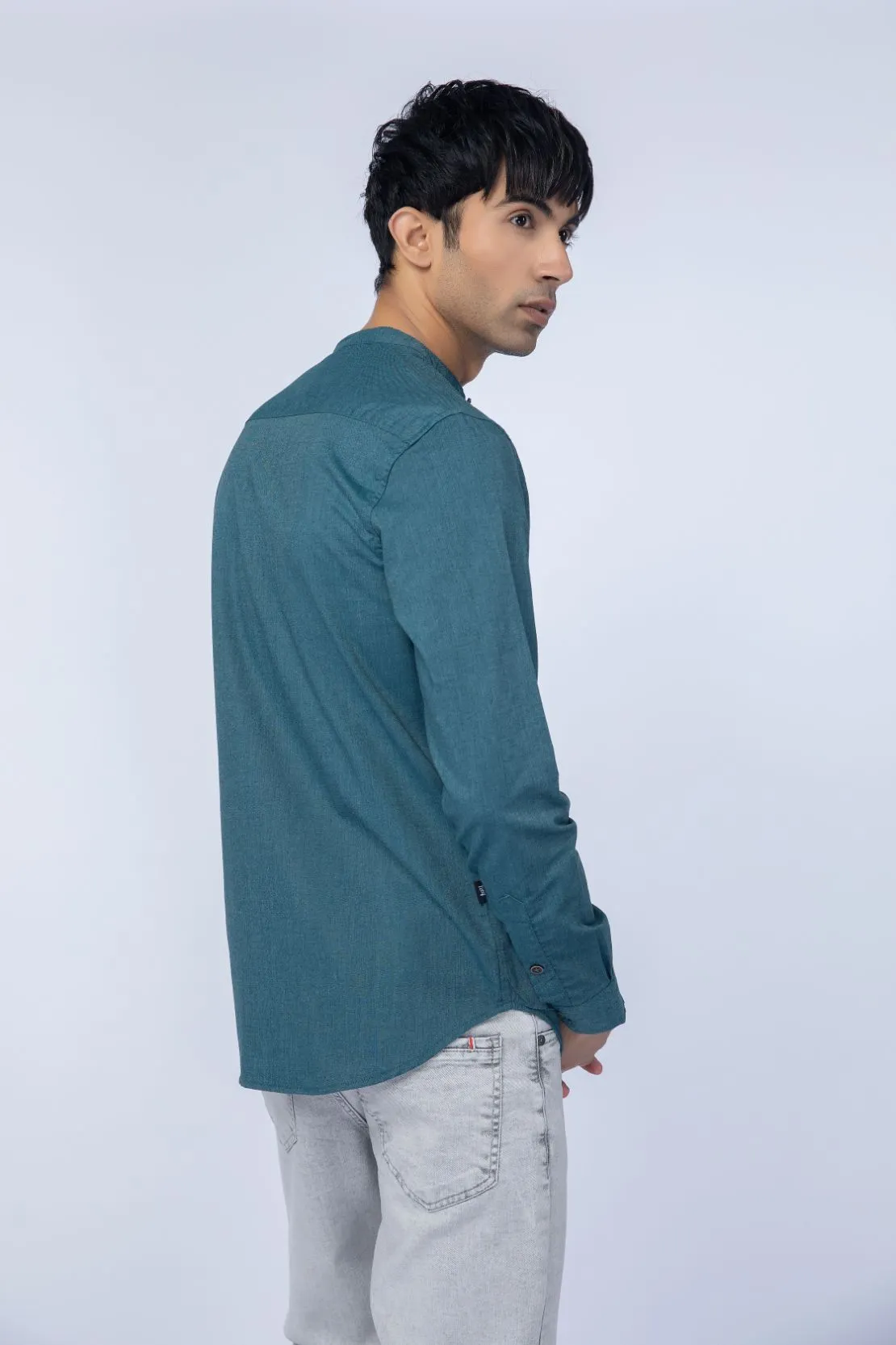 Teal Casual Shirts