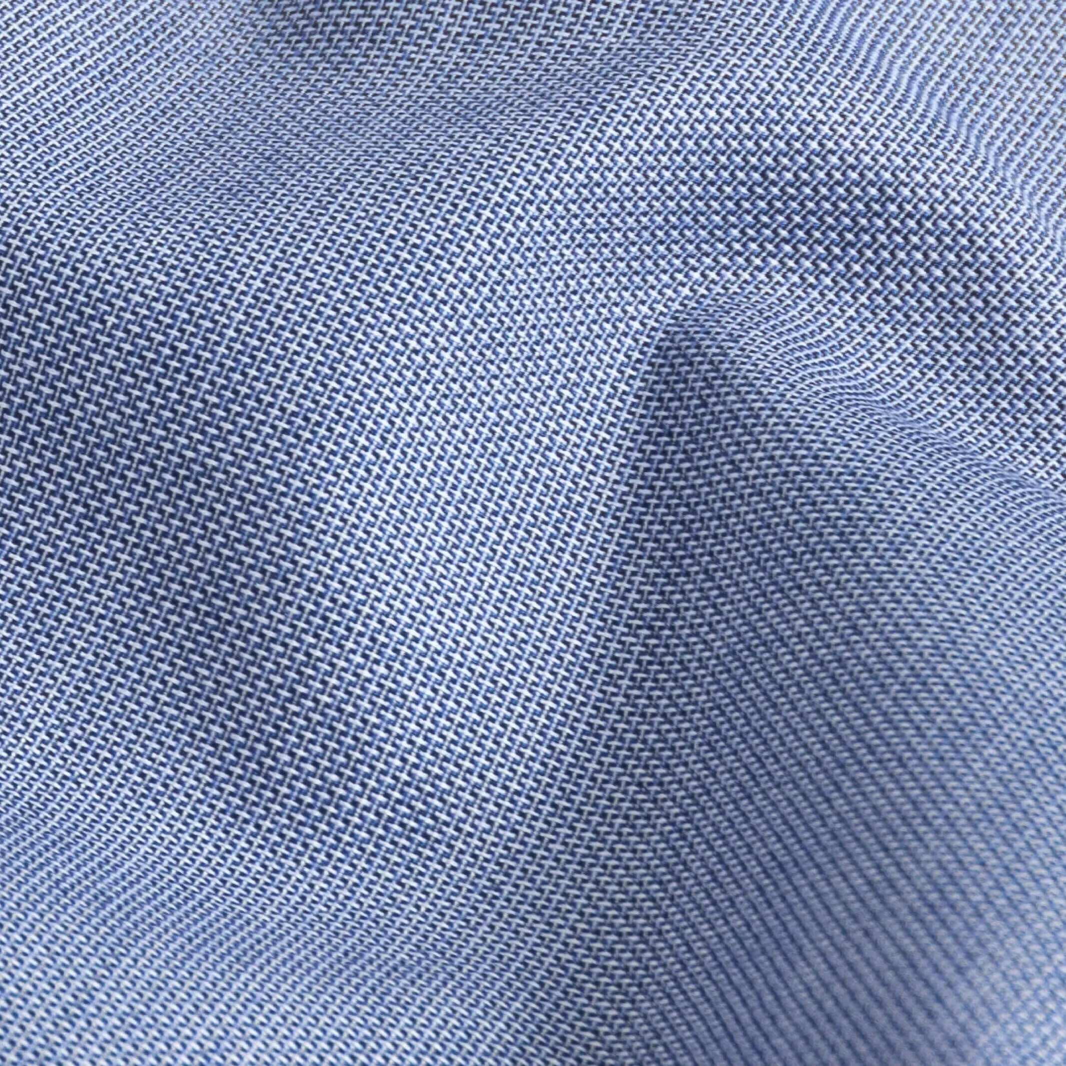The Deep Blue Linden Dobby Custom Shirt