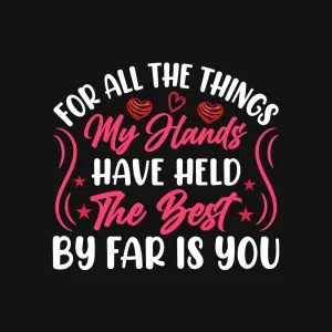 Valentine's Typography V17