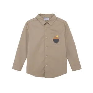 Vauva FW23 - Boys Cotton Shirt (Khaki)