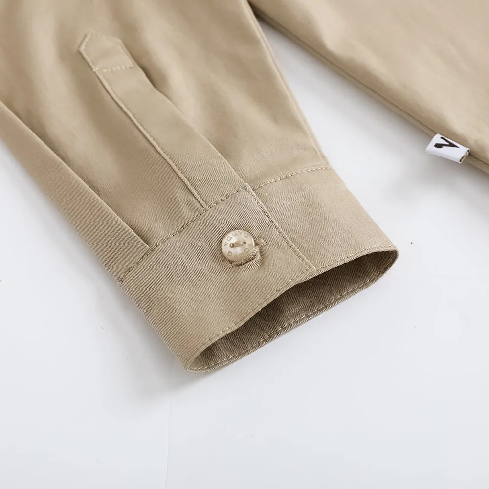 Vauva FW23 - Boys Cotton Shirt (Khaki)