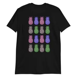 Vibrant Pineapples Short-Sleeve Unisex T-Shirt