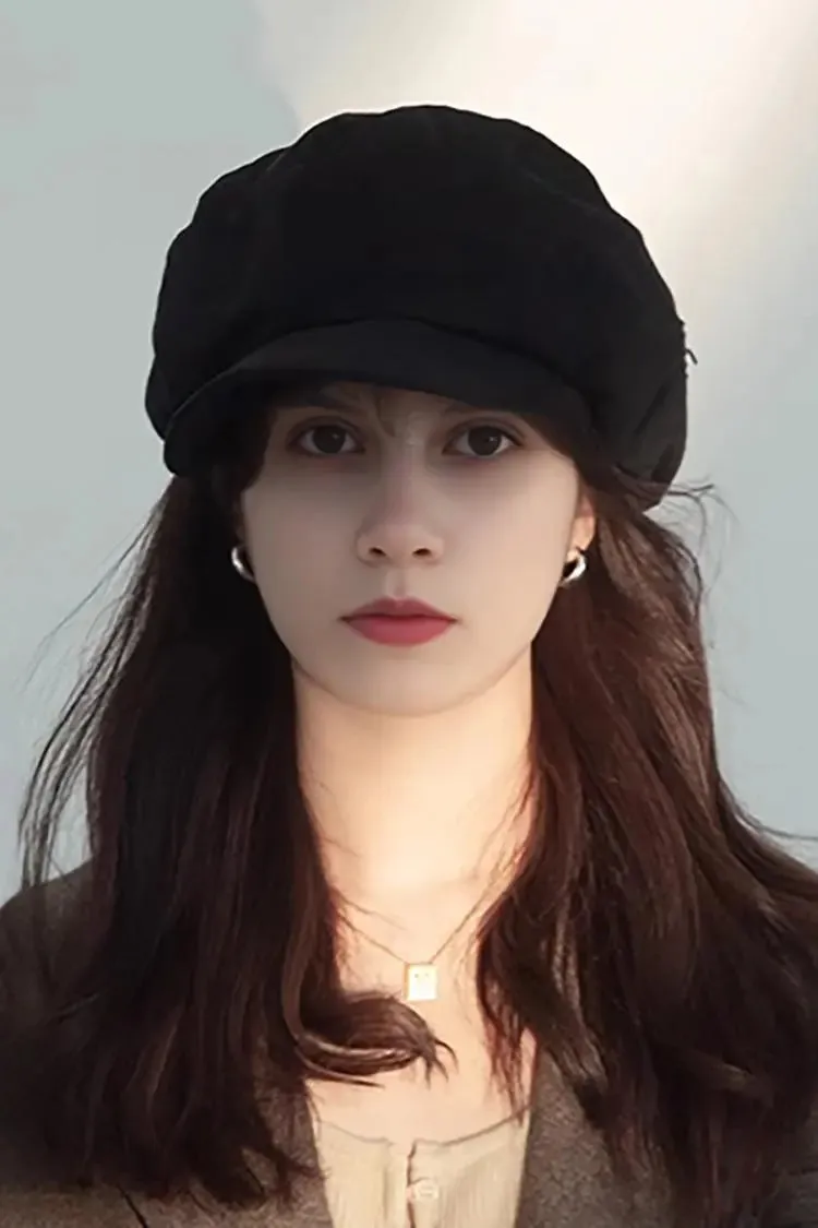 Vintage Slouchy Newsboy Cap