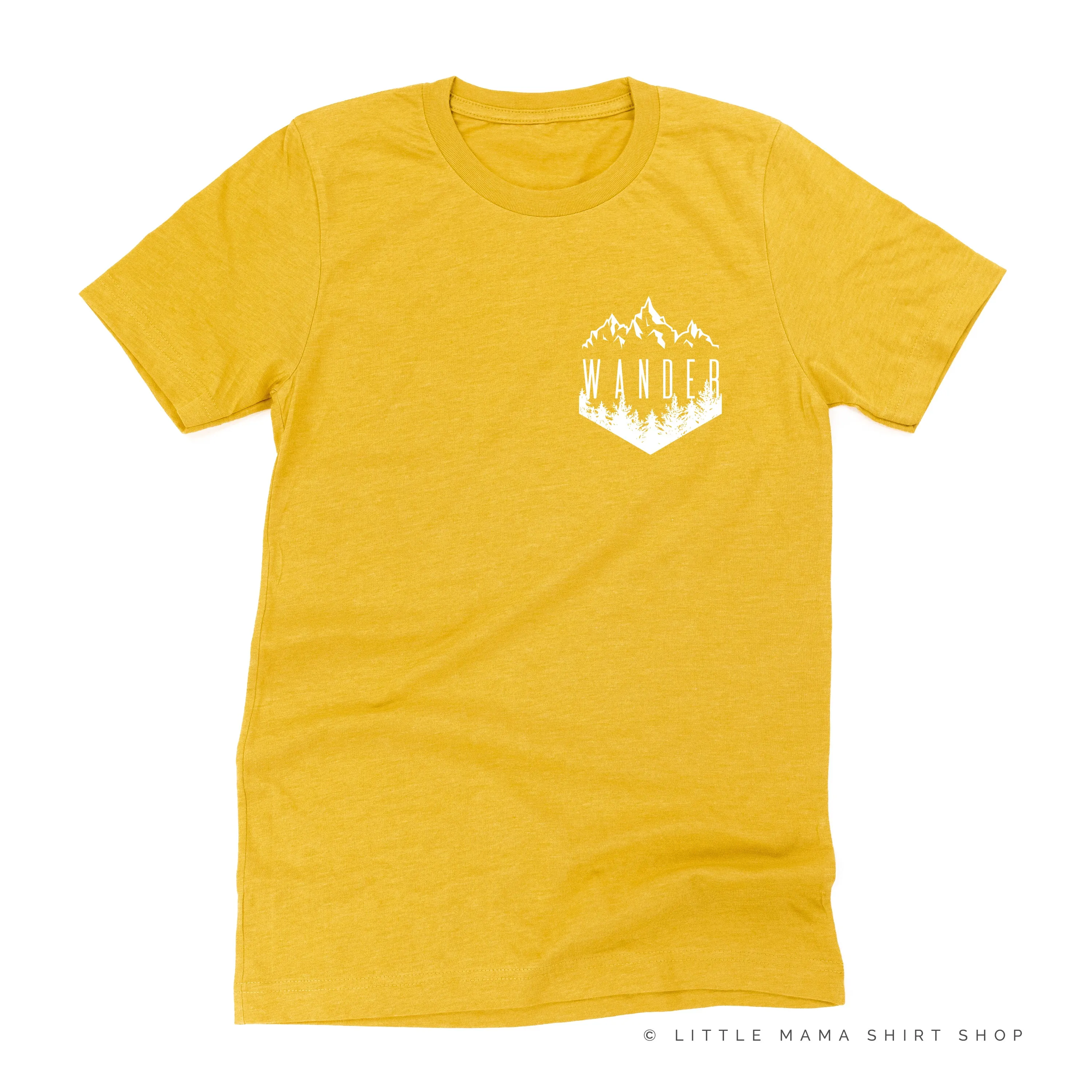WANDER - POCKET DESIGN - Unisex Tee