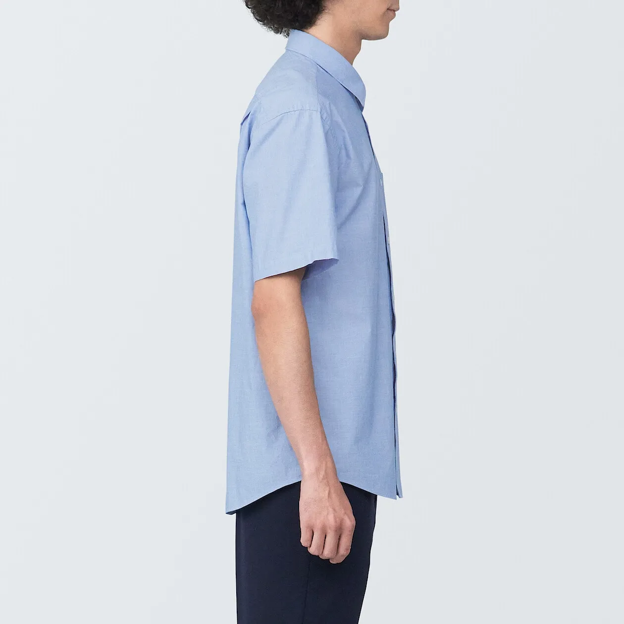 Washed Broadcloth Short Sleeve Shirt