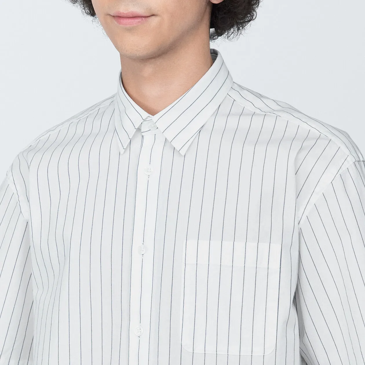 Washed Broadcloth Short Sleeve Shirt