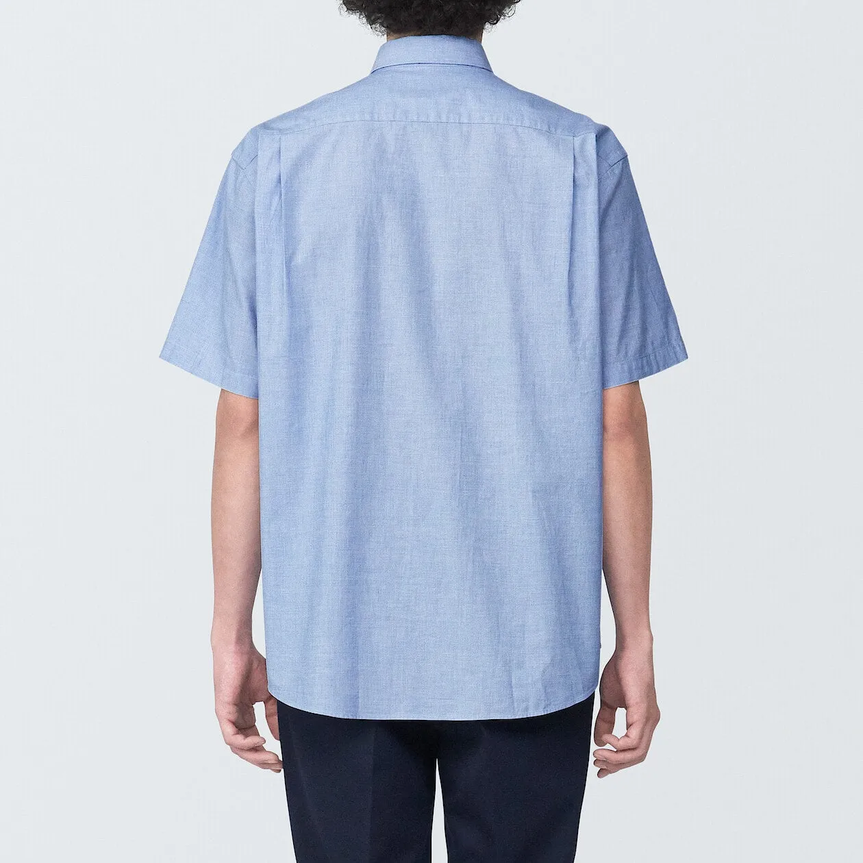 Washed Broadcloth Short Sleeve Shirt