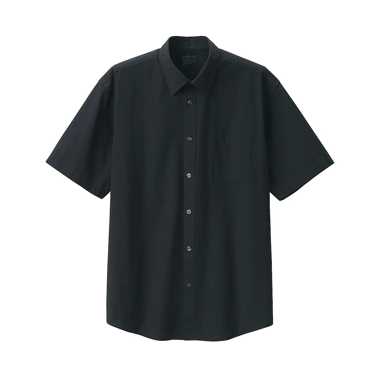Washed Broadcloth Short Sleeve Shirt