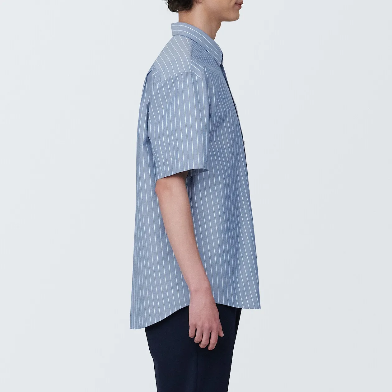 Washed Broadcloth Short Sleeve Shirt