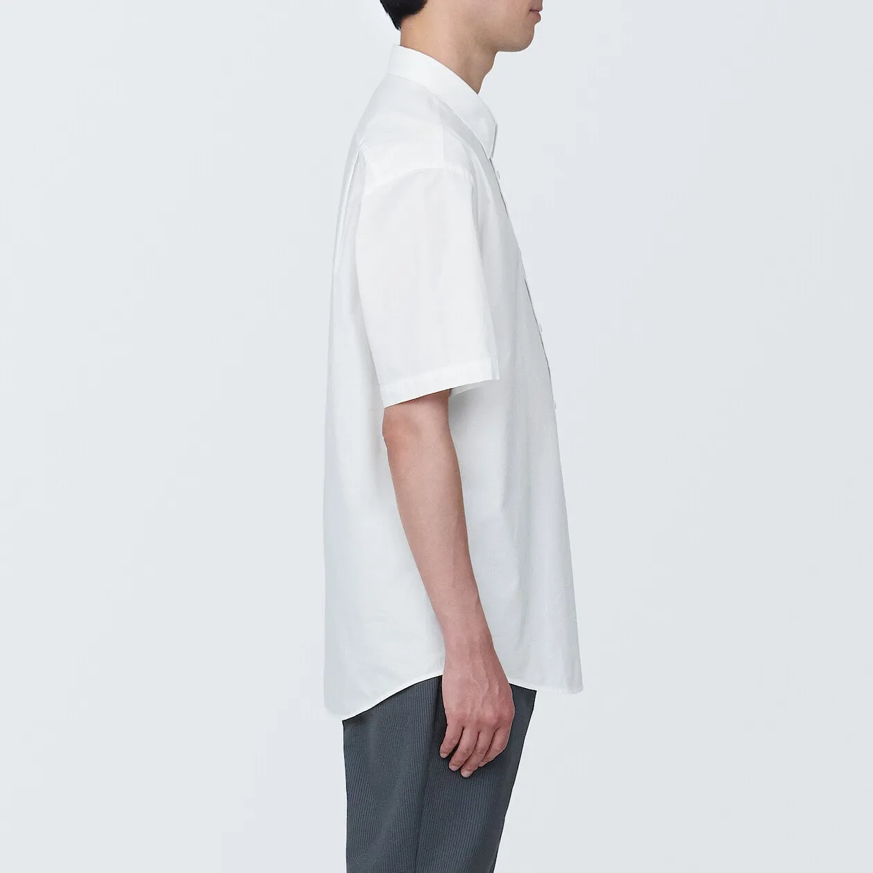Washed Broadcloth Short Sleeve Shirt