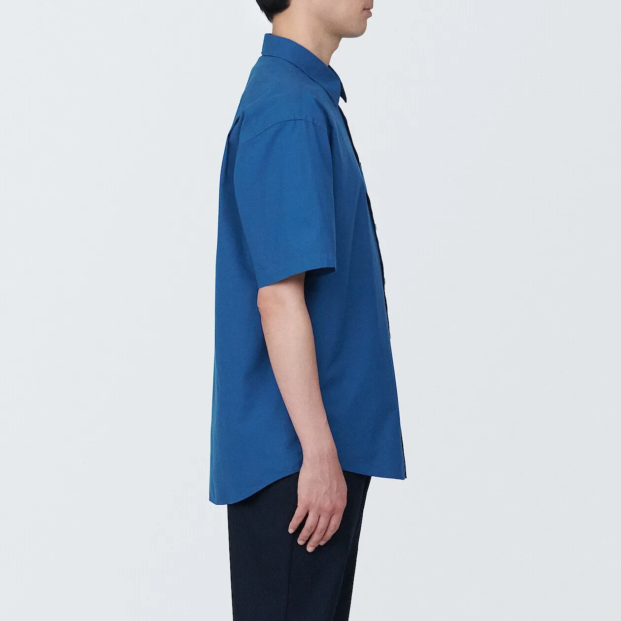 Washed Broadcloth Short Sleeve Shirt