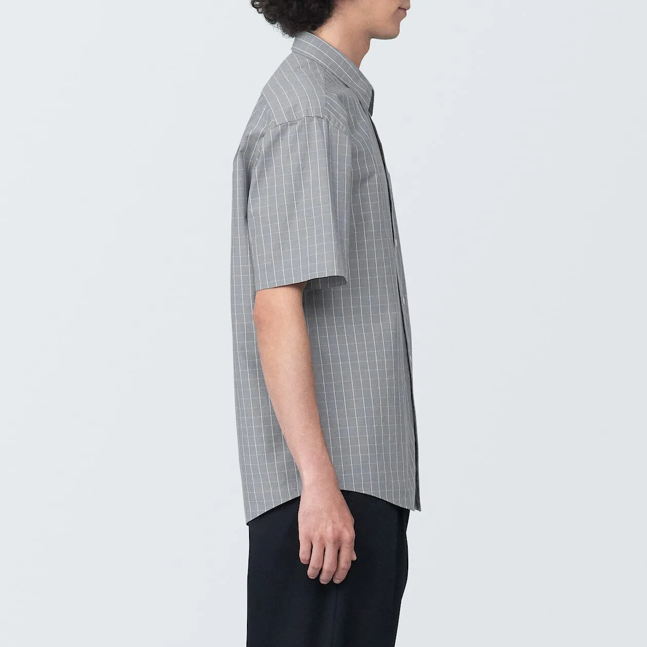 Washed Broadcloth Short Sleeve Shirt