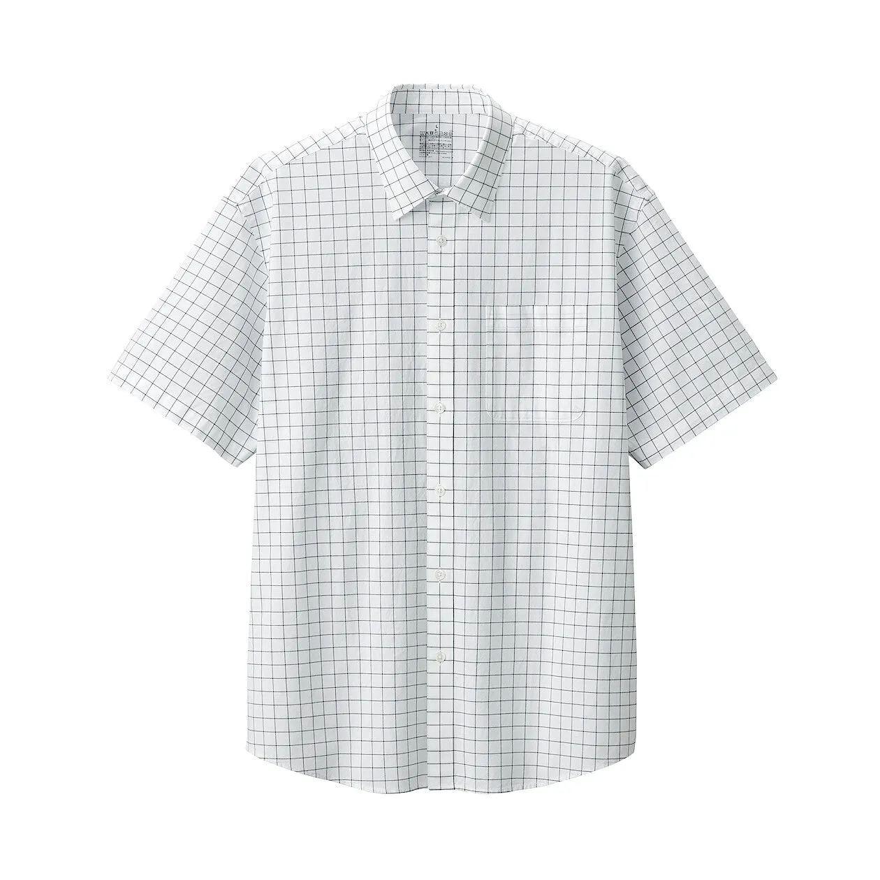 Washed Broadcloth Short Sleeve Shirt