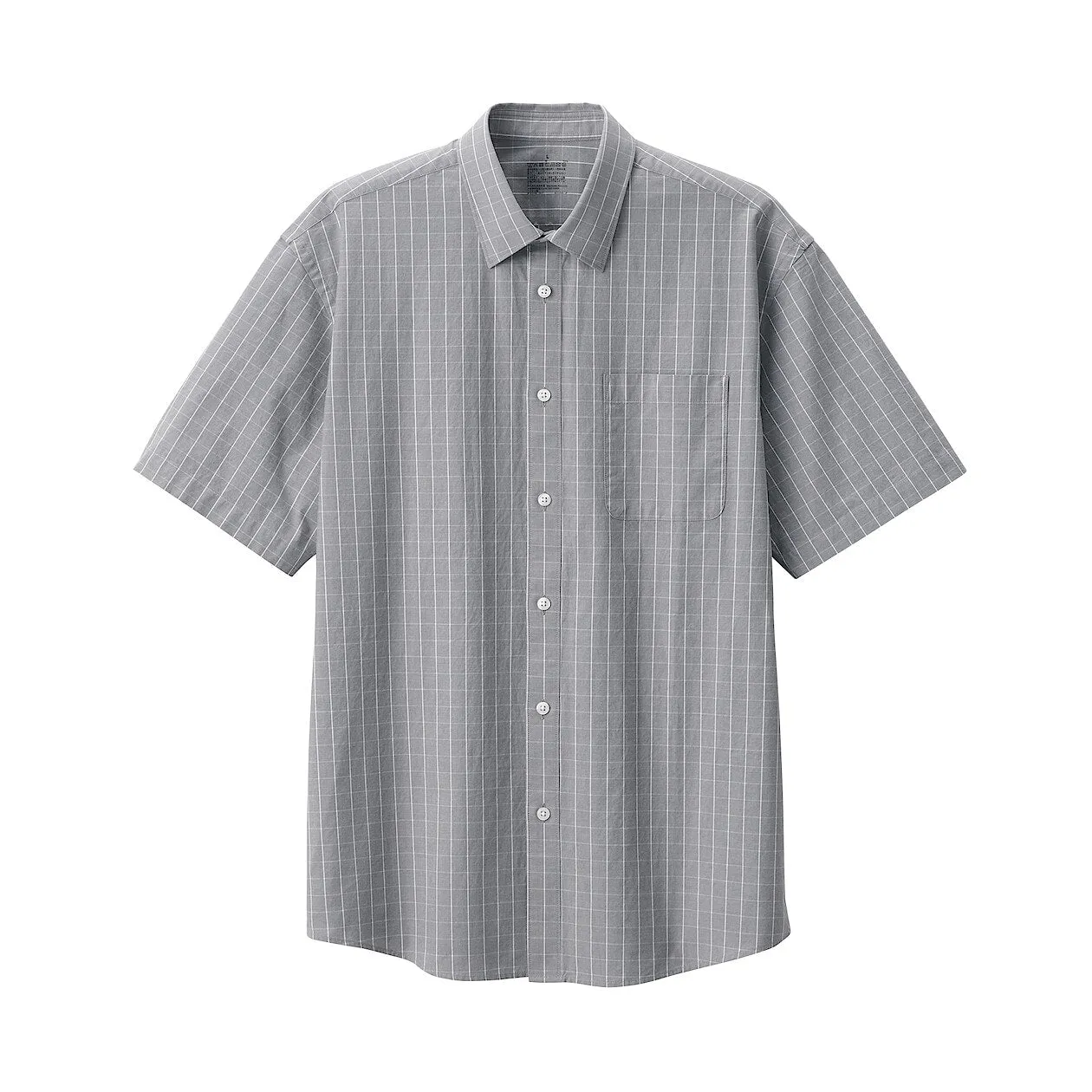 Washed Broadcloth Short Sleeve Shirt