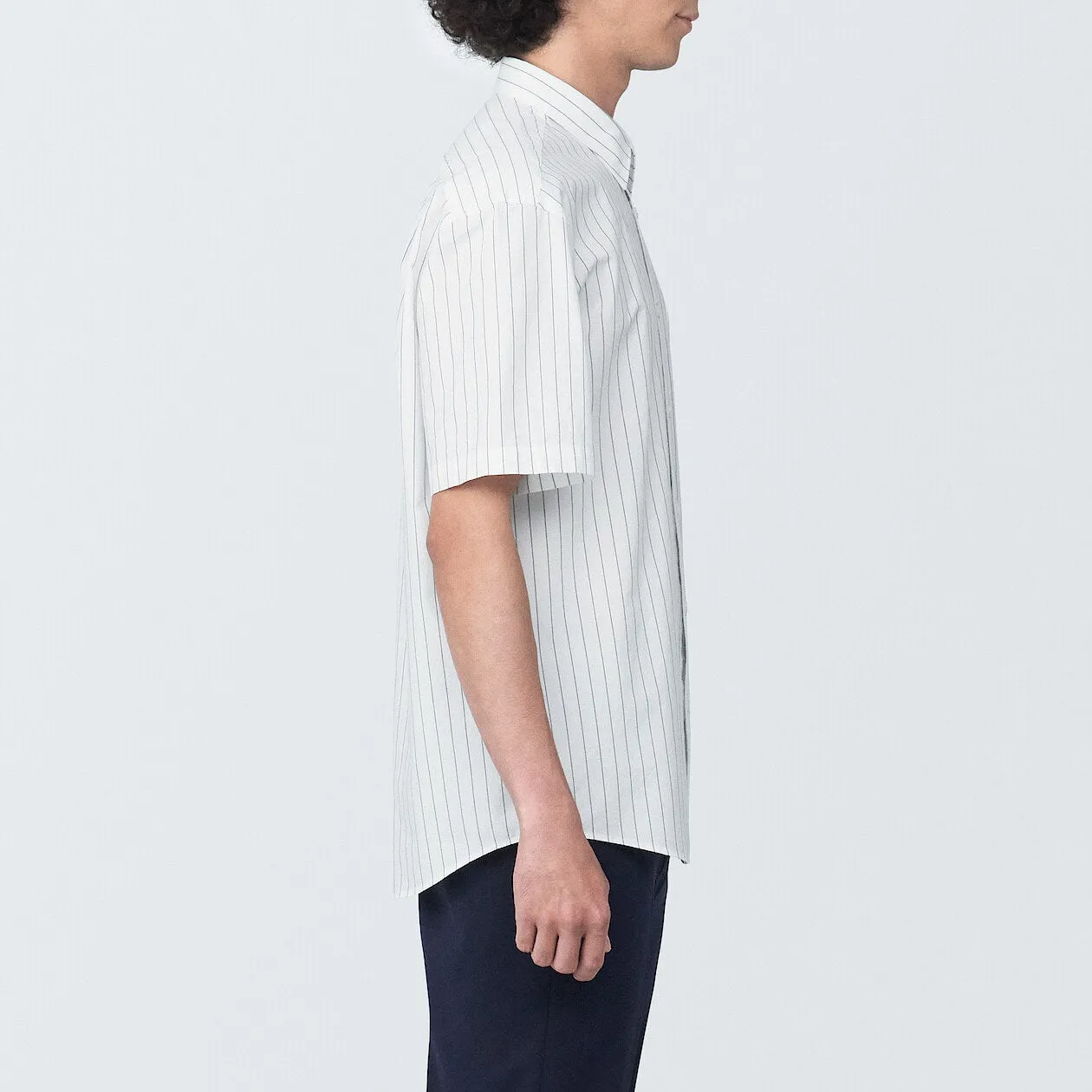 Washed Broadcloth Short Sleeve Shirt