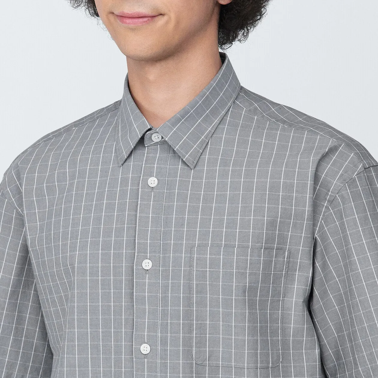 Washed Broadcloth Short Sleeve Shirt