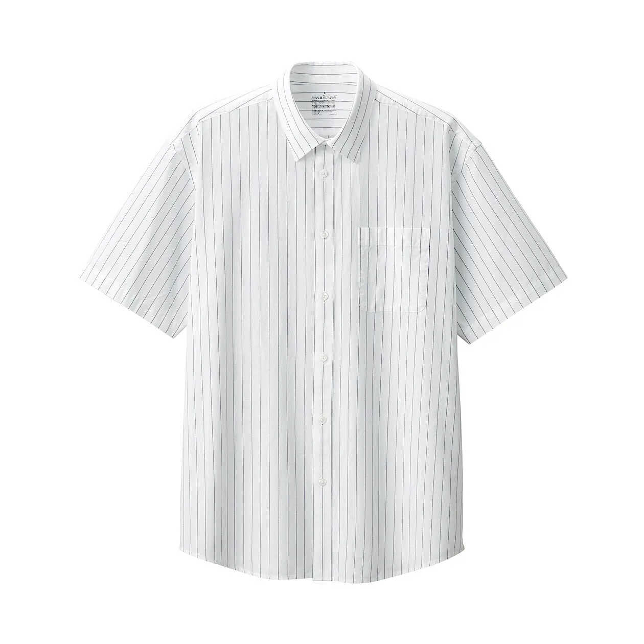 Washed Broadcloth Short Sleeve Shirt