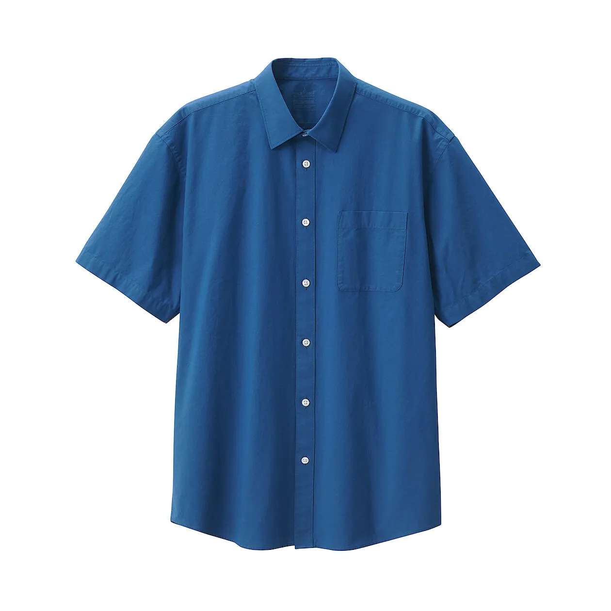 Washed Broadcloth Short Sleeve Shirt