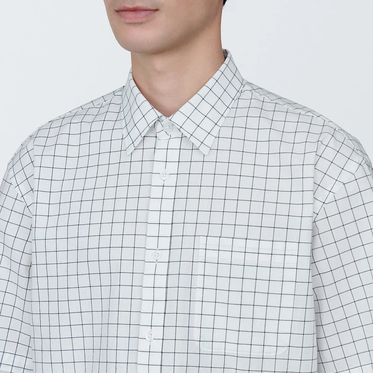 Washed Broadcloth Short Sleeve Shirt