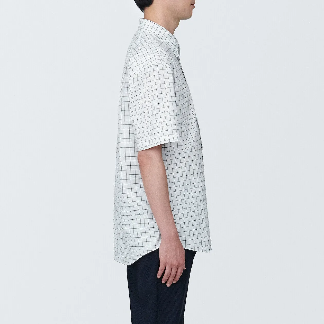 Washed Broadcloth Short Sleeve Shirt