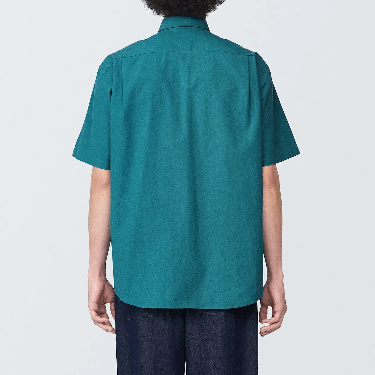 Washed Broadcloth Short Sleeve Shirt