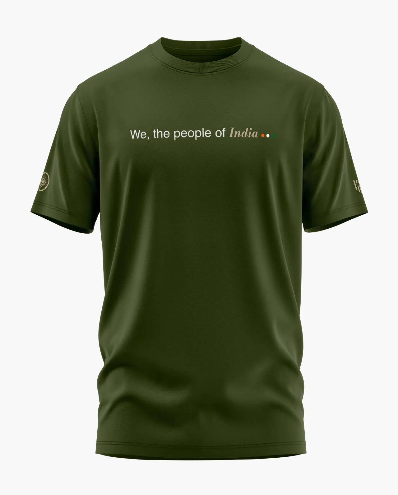 We the people of India Signature LuxeSoft Cotton T-Shirt