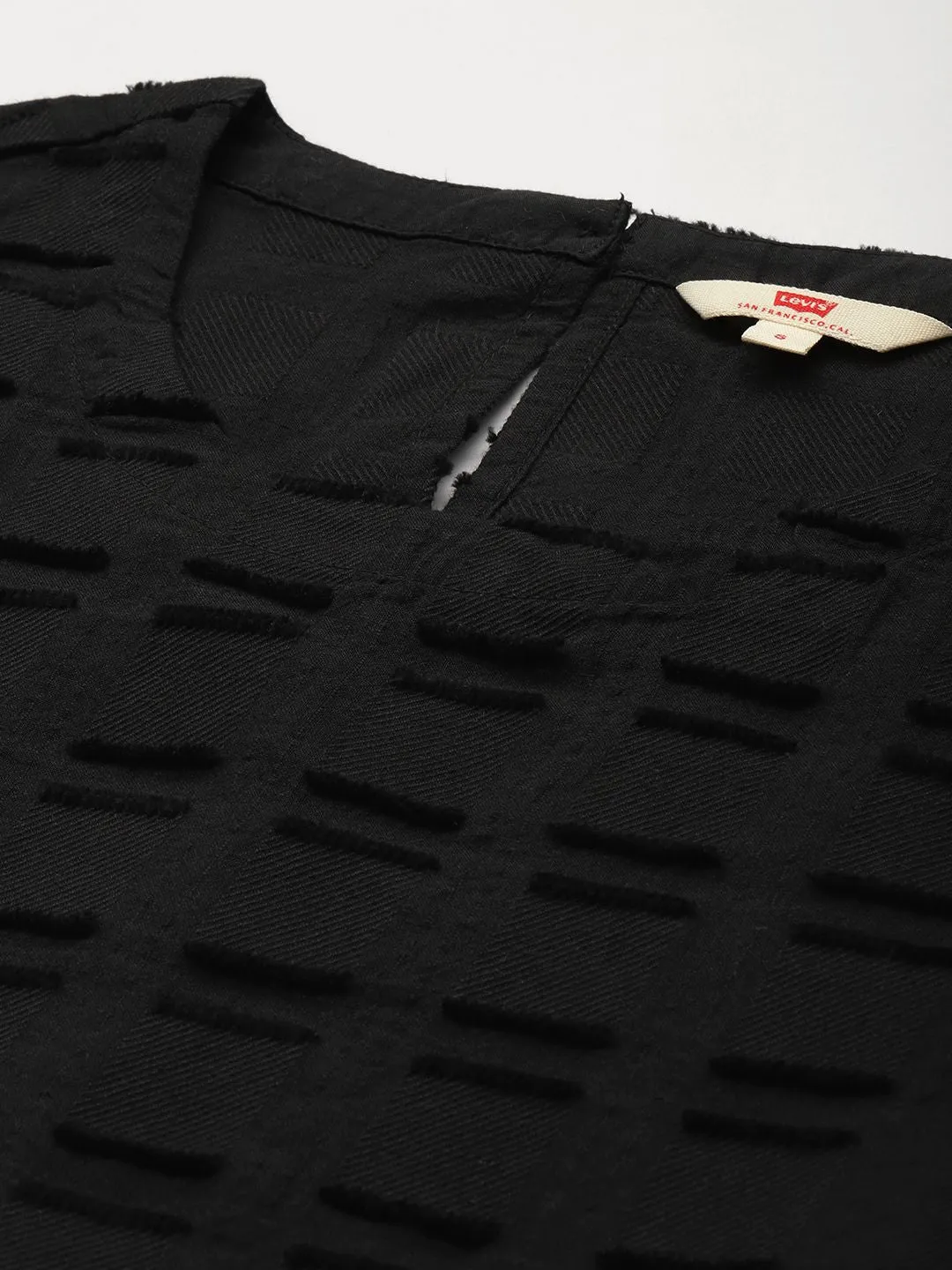 Women's Checked Round Neck T-shirt