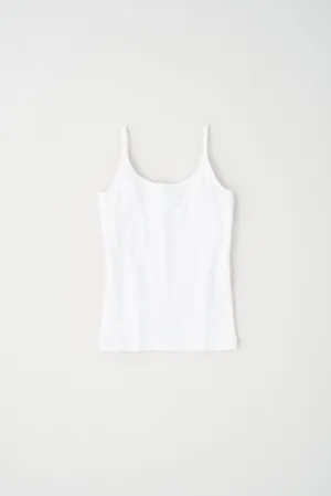 Women's Rib Cami in White