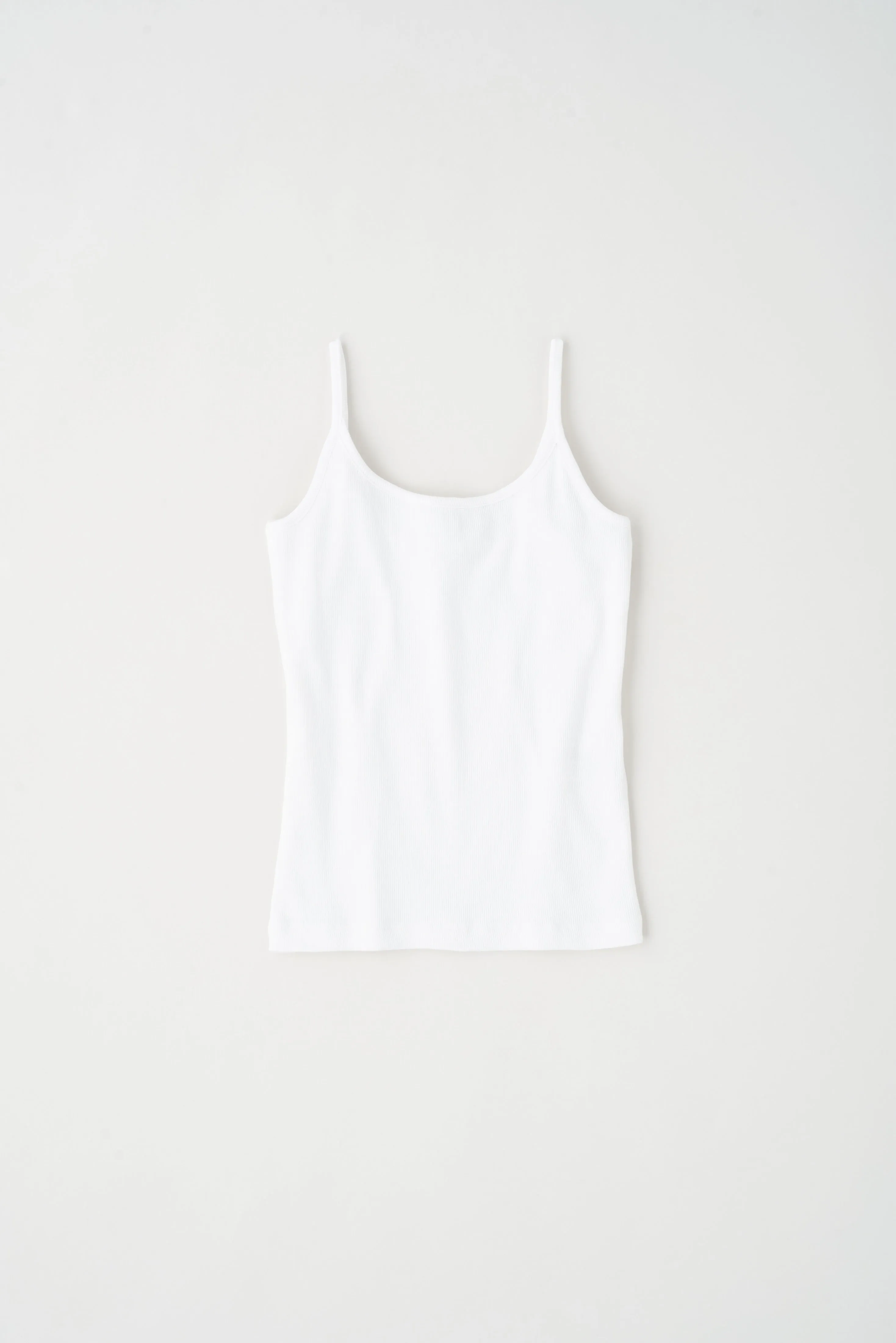 Women's Rib Cami in White