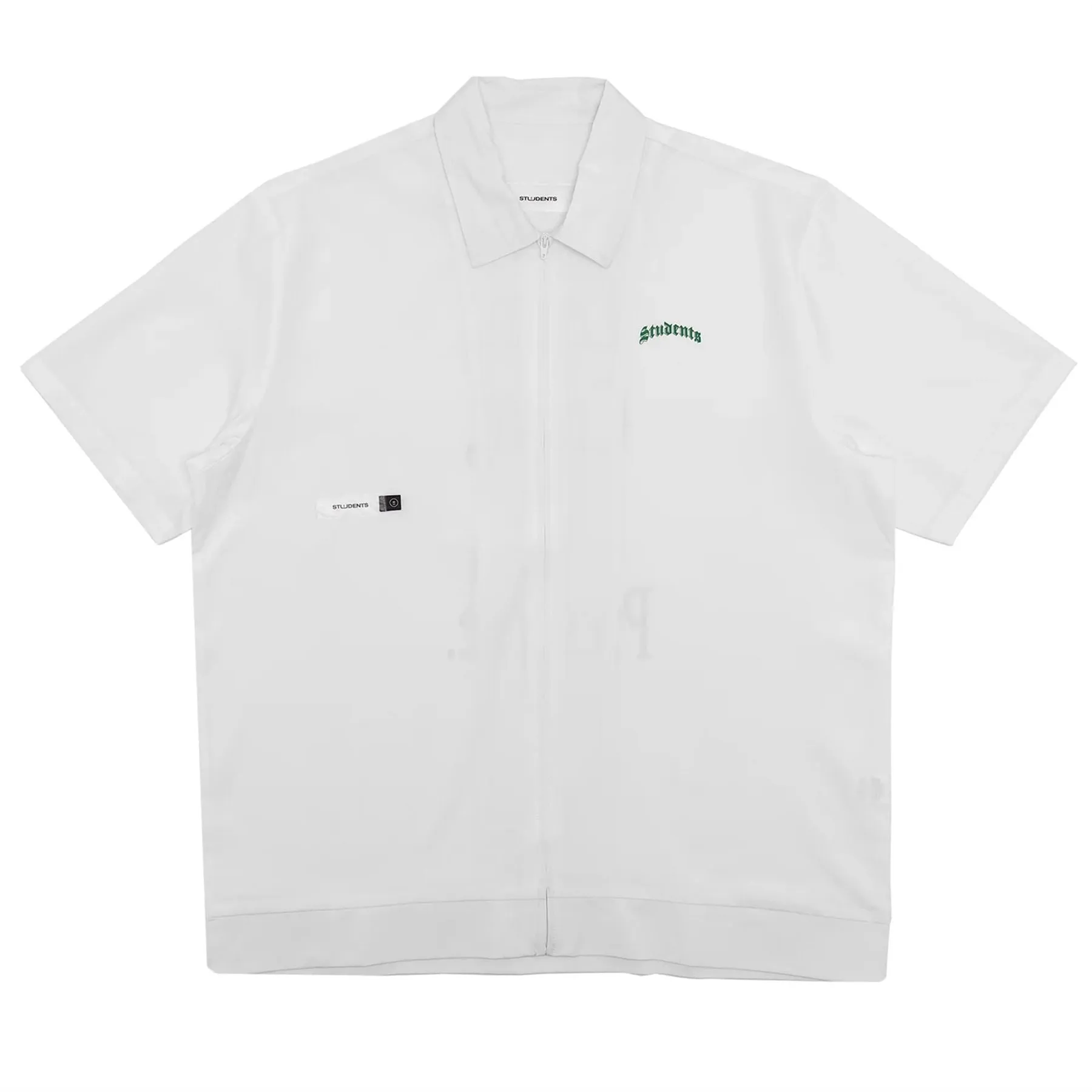 Wyatt Poplin Shirt White - SS24